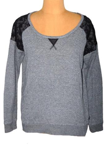 Maison Scotch trui, top lace, grijs, Mt. S beschikbaar voor biedingen