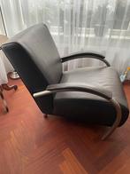 Molinari Accademia Leren Fauteuil - Bruin, Huis en Inrichting, Ophalen, Vintage, Leer, Zo goed als nieuw