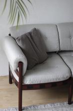 Sven Ellekaer voor Coja vintage design sofa tweezits bank, Huis en Inrichting, Banken | Bankstellen, Ophalen, Hout, Mid-century, Vintage