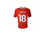 Gesigneerd origineel shirt Gakpo Liverpool, Verzamelen, Sportartikelen en Voetbal, Buitenlandse clubs, Shirt, Verzenden, .