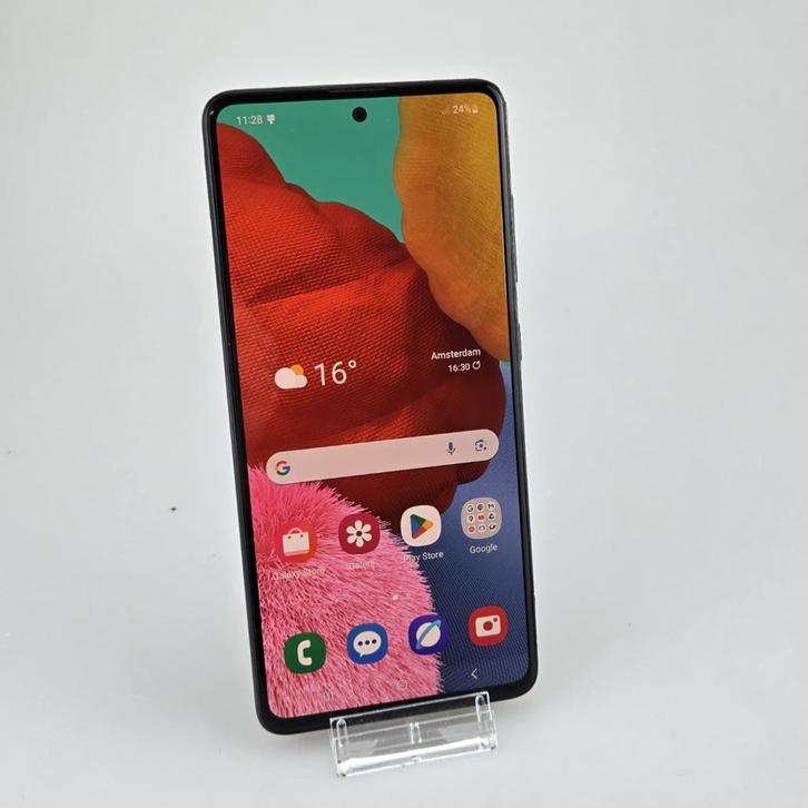 Samsung Galaxy A51 128GB Black, Telecommunicatie, Mobiele telefoons | Samsung, Zo goed als nieuw