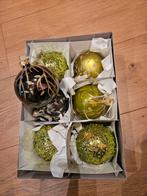 7 groene kerstballen, Diversen, Ophalen of Verzenden, Zo goed als nieuw