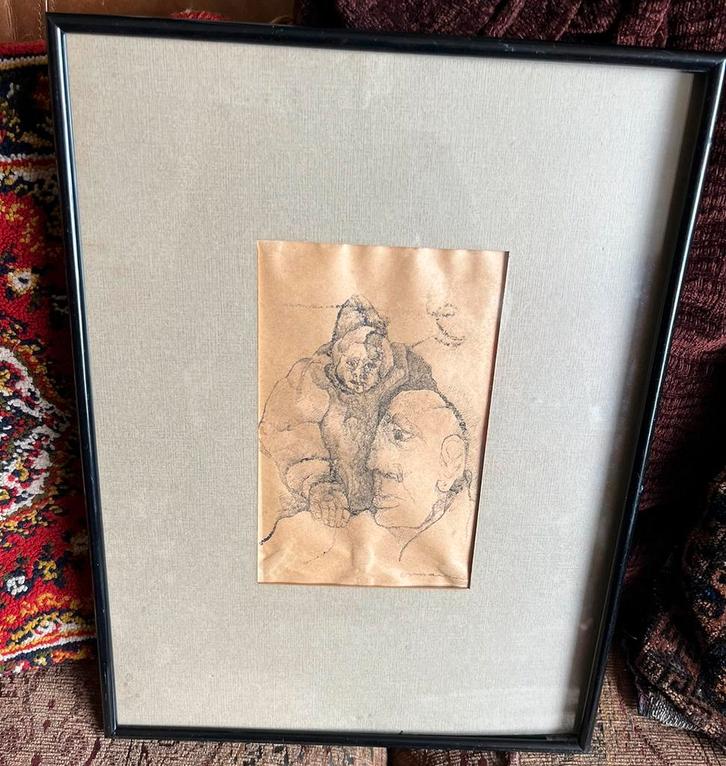 George Martens(1894-1979) Groninger Ploeg-In lijst - Gesign, Antiek en Kunst, Kunst | Schilderijen | Klassiek, Ophalen of Verzenden