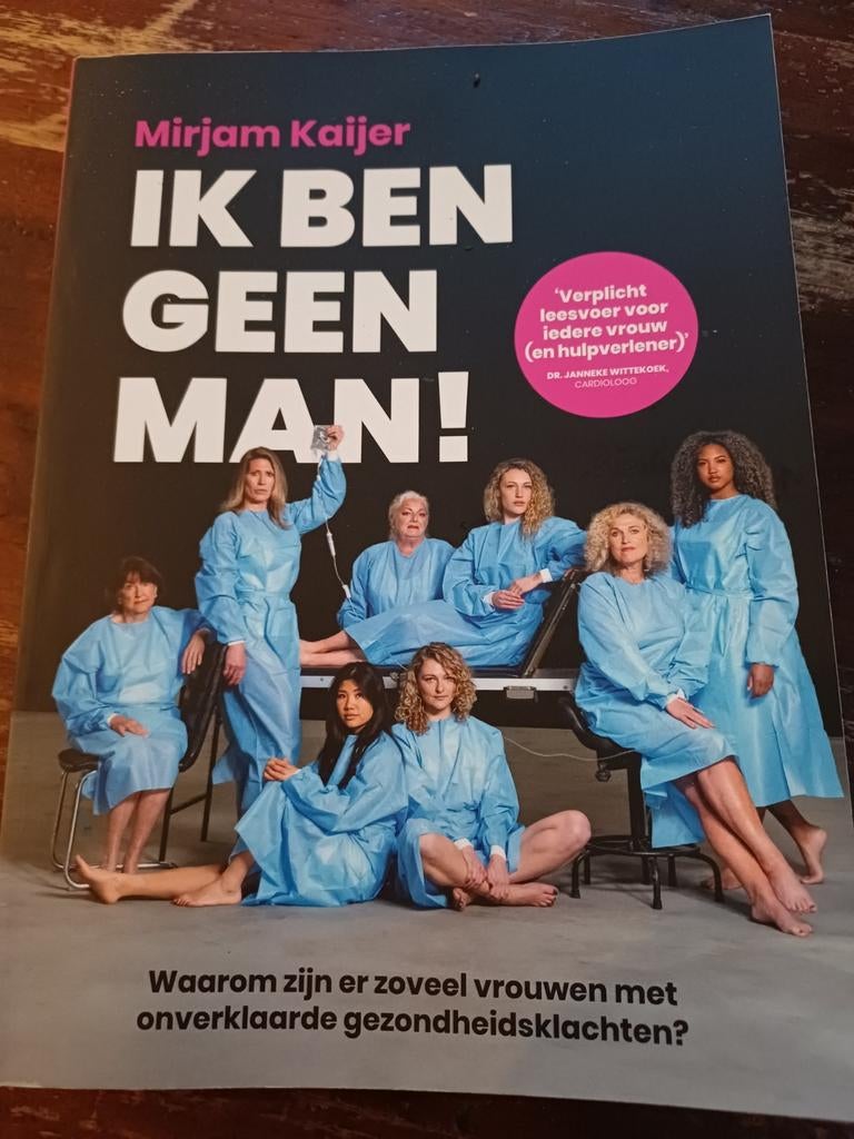 L1 Ik ben geen man! - Mirjam Kaijer, Ophalen of Verzenden, Zo goed als nieuw, Gezondheid en Conditie, Mirjam Kaijer