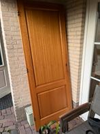 Hard houten stompe binnendeur, 211 cm / 90 cm, Doe-het-zelf en Verbouw, Deuren en Horren, Ophalen, 80 tot 100 cm, Binnendeur, 200 tot 215 cm