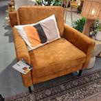 Fauteuil Houda DutchBone caramel, Ophalen, 75 tot 100 cm, Zo goed als nieuw, Metaal