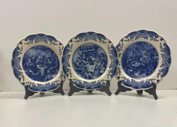 *Wandborden Oud Delfst Blauw beschikbaar voor biedingen