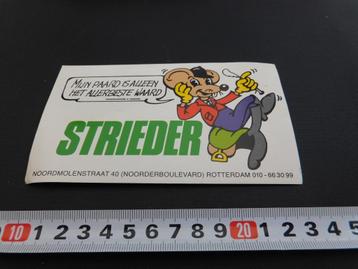 sticker Rotterdam STRIEDER Mijn paard is alleen het allerbes beschikbaar voor biedingen