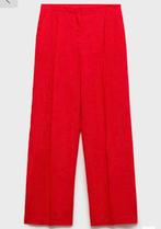 Rode linnen pantalon mango, Ophalen of Verzenden, Nieuw, Maat 38/40 (M), Rood