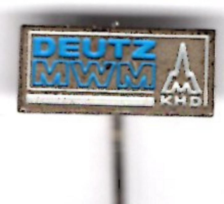 DEUTZ MWM KHD zilverkl. vrachtauto speldje ( E_115 ), Verzamelen, Speldjes, Pins en Buttons, Zo goed als nieuw, Speldje of Pin