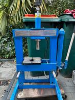 Werkplaats pers hydraulisch hbm 10 ton, Doe-het-zelf en Verbouw, Ophalen, Gebruikt