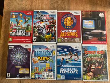 Nintendo Wii Games - Mario, Smash Bros, en meer! beschikbaar voor biedingen