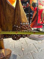 Groot Chinees Houten Beeld - 127cm Hoogte, Antiek en Kunst, Kunst | Beelden en Houtsnijwerken, Ophalen