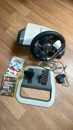 Xbox 360 stuur gaspedaal 2 spellen, Spelcomputers en Games, Spelcomputers | Xbox | Accessoires, Ophalen of Verzenden, Gebruikt