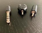 Setje van drie 3.5 audio adapters, Ophalen, Zo goed als nieuw, Minder dan 2 meter, Overige kabels