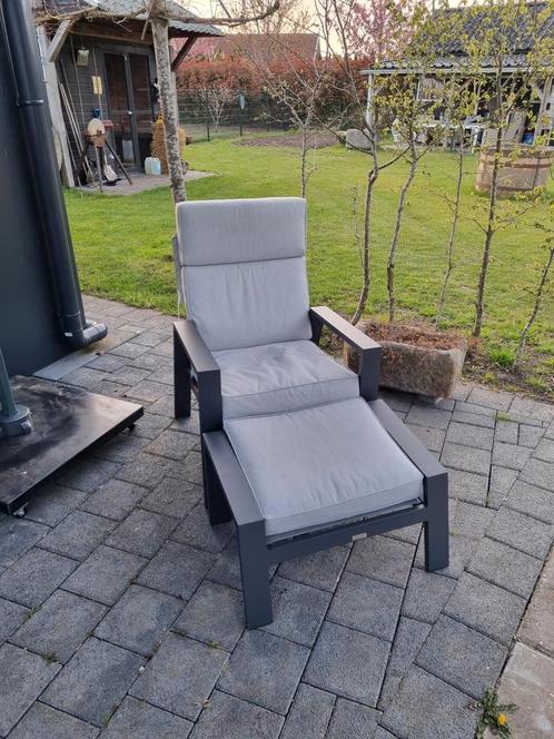 Garden impressions max VERSTELBARE RUGLEUNING STOEL, Tuin en Terras, Tuinmeubel-accessoires, Ophalen