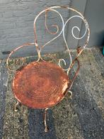 Stalen Tuinstoel met Rustieke Uitstraling - Vintage Charme, Ophalen