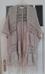 Flore made in Italy Boho Ibiza vest one size, Maat 38/40 (M), Wit, Ophalen of Verzenden, Flore