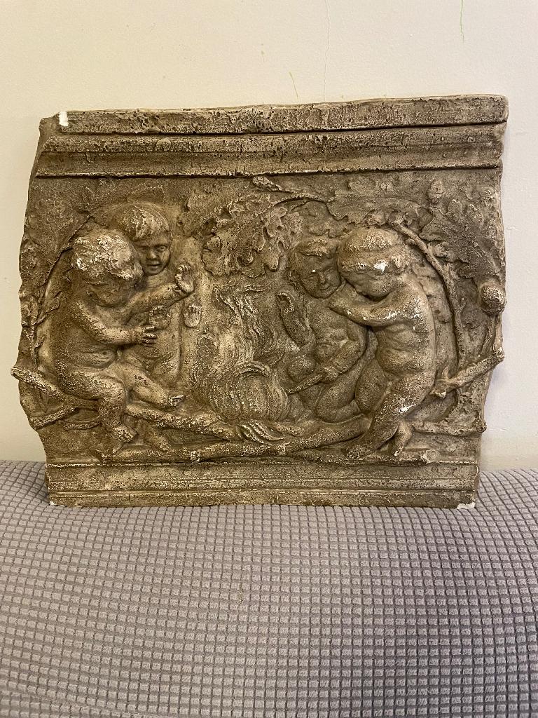 Italiaans art deco Wandsculptuur, Ophalen of Verzenden