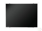 Legamaster black witheboard / glasbord / 90x120cm / zwart., Ophalen, Gebruikt, Magneetbord