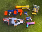 Nerf Pistolen en Geweren Set, Ophalen of Verzenden, Gebruikt, Jongen of Meisje