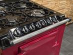 🔥 Luxe Fornuis AGA companion 60 cm bordeaux rood 2 ovens, Zo goed als nieuw, Energieklasse A of zuiniger, Gas, 90 tot 95 cm