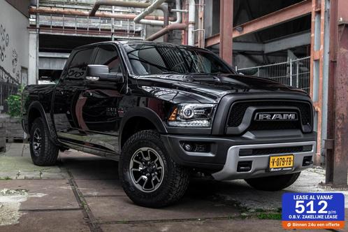 Dodge Ram 1500 5.7 V8 Rebel Sport extreem lage bijtelling NL, Auto's, Bestelauto's, Bedrijf, Te koop, Dodge, LPG, Euro 6, Automaat