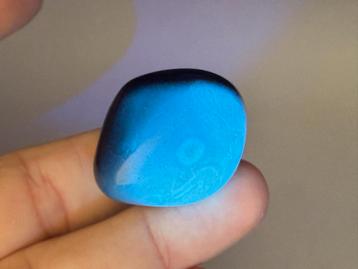 Blauwe Barnsteen Amber broekzaksteen Indonesië Uv Actief beschikbaar voor biedingen