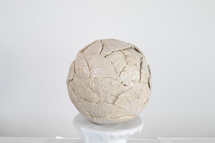 Keramiek bol object wit van Wim Duller, Antiek en Kunst, Antiek | Keramiek en Aardewerk, Ophalen