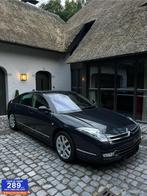 Citroen C6 3.0 V6 BENZINE Lignage, Auto's, Gebruikt, Zwart, Leder, Bedrijf