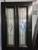 83x201,5cm showmodel voordeur buitendeur glas in lood JH9, Ophalen, 80 tot 100 cm, ., Glas