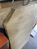 Massief houten blad, Doe-het-zelf en Verbouw, Hout en Planken, 25 tot 50 mm, Verzenden, Eiken, Plank