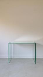 Glazen salontafel / bijzettafel, Ophalen, Minder dan 50 cm, 50 tot 100 cm, Minder dan 50 cm