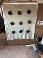 Hoffz plaid met bloemmotieven, Nieuw, Ophalen of Verzenden, Crème, Rechthoekig