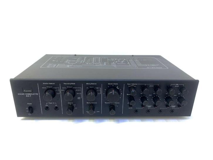 Sansui AX7 sound consolette mixer / reverb effect, Audio, Tv en Foto, Versterkers en Receivers, Minder dan 60 watt, Overige merken