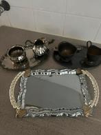 Douwe Egbert setje verzilverd enz, Antiek en Kunst, Ophalen of Verzenden