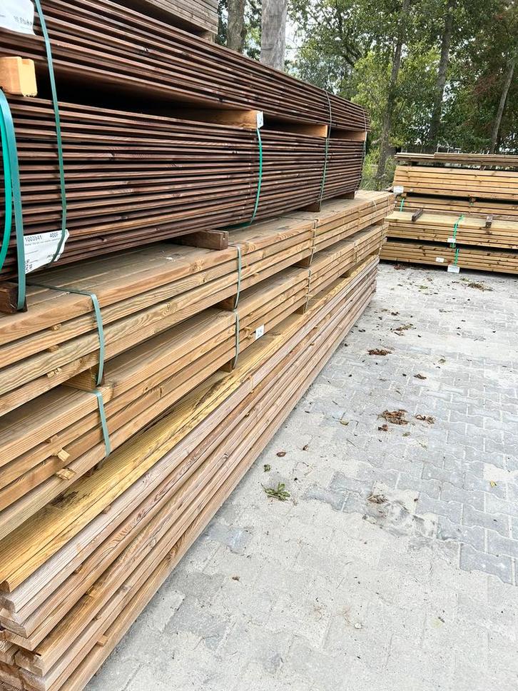 Geimpregneerde regels 45 x 70 mm 5x7 balken, Tuin en Terras, Palen, Balken en Planken, Nieuw, Balken, 250 cm of meer, Ophalen of Verzenden