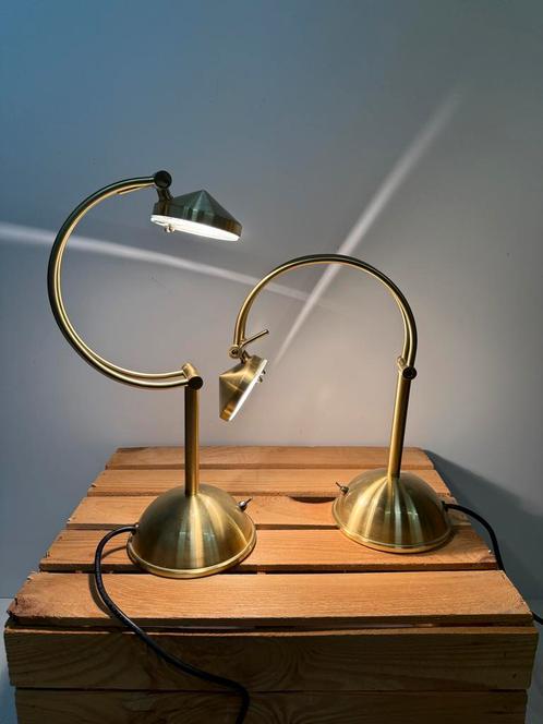 Set Paul Neuhaus Lampen, Huis en Inrichting, Lampen | Tafellampen, Zo goed als nieuw, Minder dan 50 cm, Glas, Kunststof, Metaal
