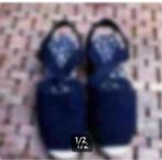 Linnen dames schoenen/instappers maat 38 zwart, Ophalen of Verzenden, Zo goed als nieuw, Instappers, Zwart