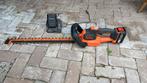 Accu heggenschaar Black + Decker. Let op, stoort soms., Ophalen of Verzenden, Gebruikt, Accu, Black&Decker