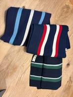 Vintage College Sjaal Strepen 80s, Ophalen of Verzenden, Gedragen