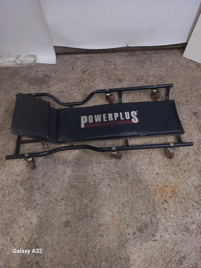 Verrijdbare auto lig mat, Ophalen, Gebruikt