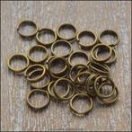 129/ partij bronzen splitringen, Ophalen of Verzenden, Nieuw, Overige typen