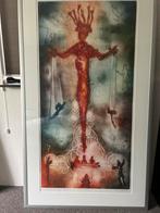 Prachtige ets Ad Arma, Antiek en Kunst, Ophalen of Verzenden