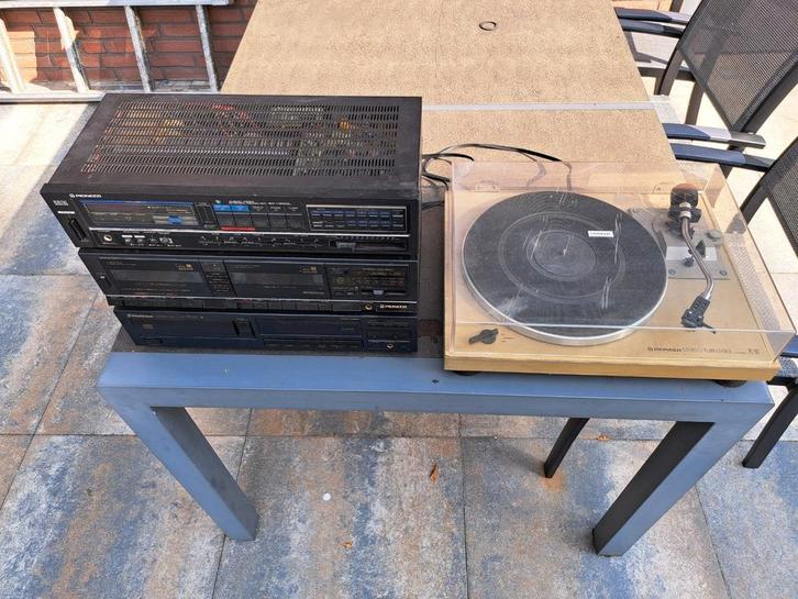 Pioneer set, Audio, Tv en Foto, Stereo-sets, Gebruikt, Cassettedeck, Cd-speler, Tuner of Radio, Pioneer, Losse componenten, Ophalen