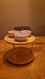 Draaibare etagère bamboe, Huis en Inrichting, Woonaccessoires | Etagères, Ophalen, Nieuw