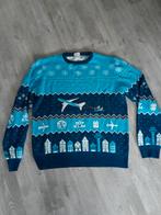 KLM Kersttrui - Feestelijk en Uniek!, Kleding | Heren, Truien en Vesten, Blauw, Maat 56/58 (XL), Ophalen of Verzenden, Gedragen