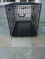 Zwarte inklapbare honden bench, Ophalen, Minder dan 65 cm, Hondenhok, Zo goed als nieuw