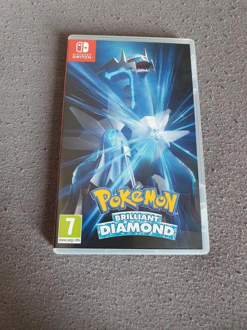 Pokémon Brilliant Diamond - Nintendo Switch, Spelcomputers en Games, Games | Nintendo Switch, Zo goed als nieuw, Role Playing Game (Rpg)