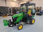 John Deere 1026R demo mini tractor fronthef cabine 26PK 4WD, John Deere, Elektrische starter, Ophalen of Verzenden, Zo goed als nieuw